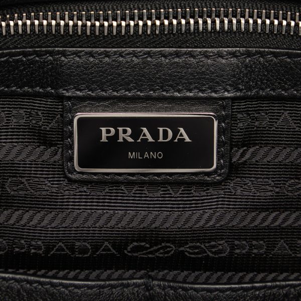 gsv0au9vl2ilrcik 6 Prada Handbag Shoulder Bag 2WAY Black Leather