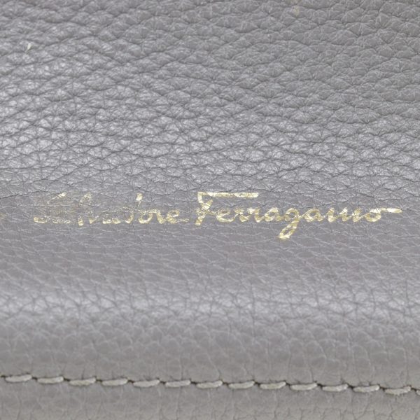 h121324462 10 Salvatore Ferragamo Amy Tote Bag 21F216 Leather Handbag