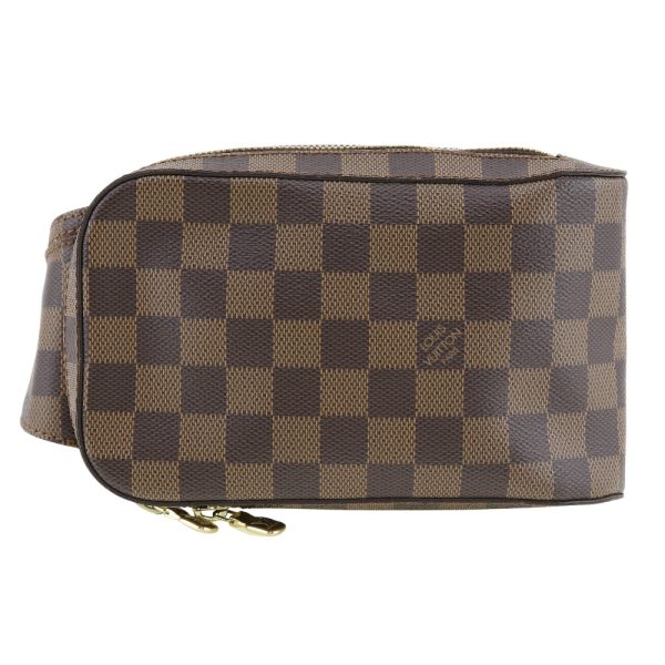 h122424569 1 LOUIS VUITTON Geronimos waist bag N51994 Damier Ebene