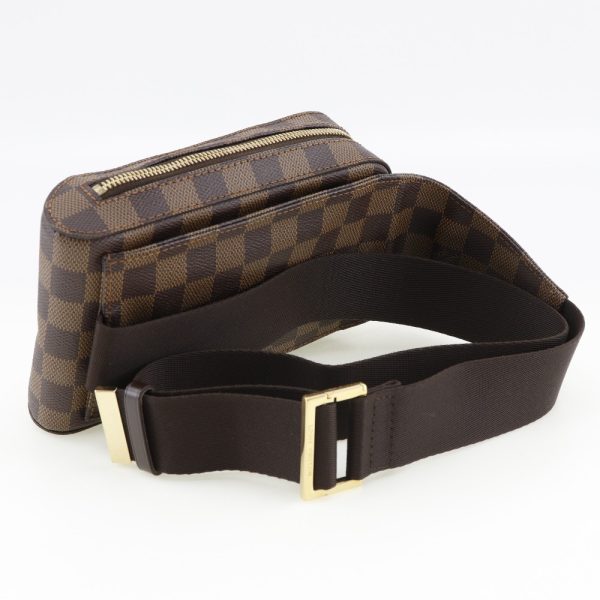 h122424569 3 LOUIS VUITTON Geronimos waist bag N51994 Damier Ebene