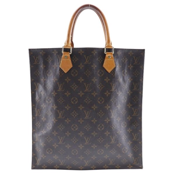 h132624726 1 LOUIS VUITTON Sac Plat Tote Bag M51140 Monogram Canvas Handbag