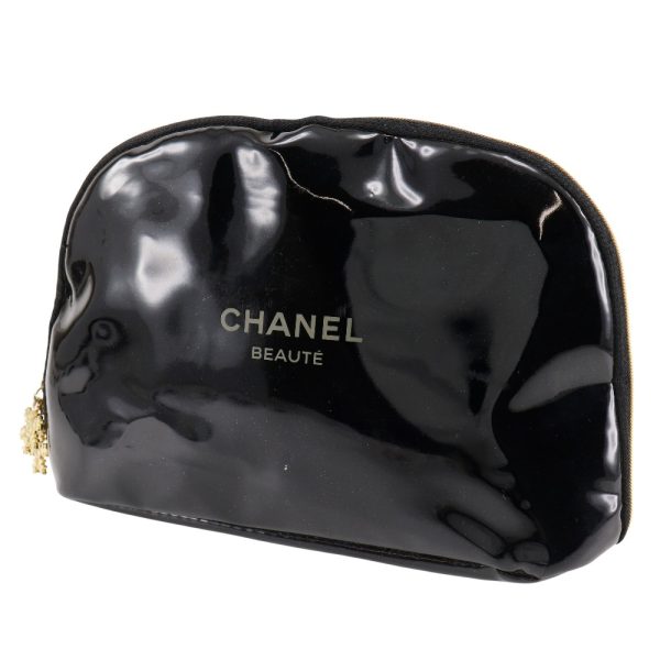 h132624729 2 CHANEL makeup pouch novelty enamel double zipper