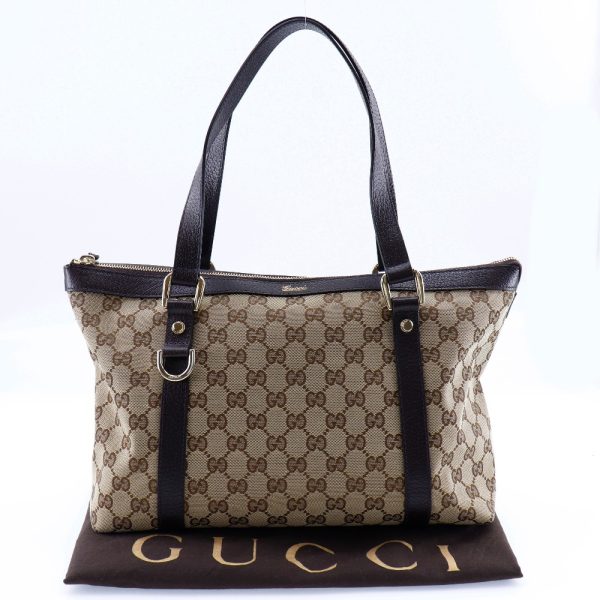 h132824765 9 GUCCI tote bag 141470 GG canvas shoulder bag