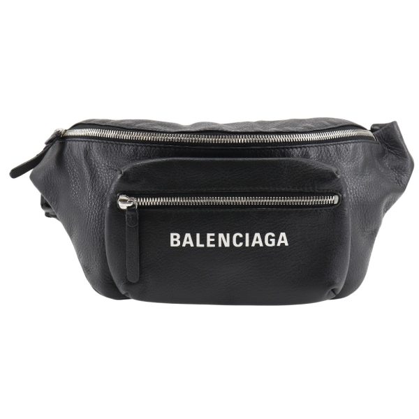 h132824774 1 Balenciaga Everyday Waist Bag Leather Crossbody Shoulder Zipper Bag