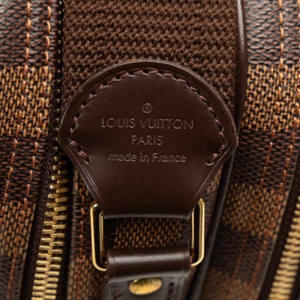 h39h71zuole0ogjc 7 Louis Vuitton Damier Reporter PM Shoulder Bag Brown