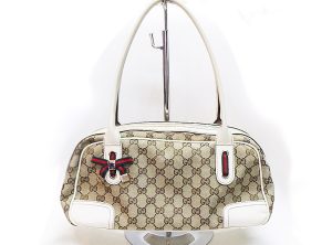 h5021 1 Louis Vuitton Monogram Mahina Stella PM Tote Bag Leather Khaki