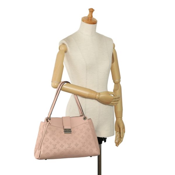 h8r6a6tq5qigwqoc 11 Louis Vuitton Monogram Mahina Tote Bag Magnolia Pink