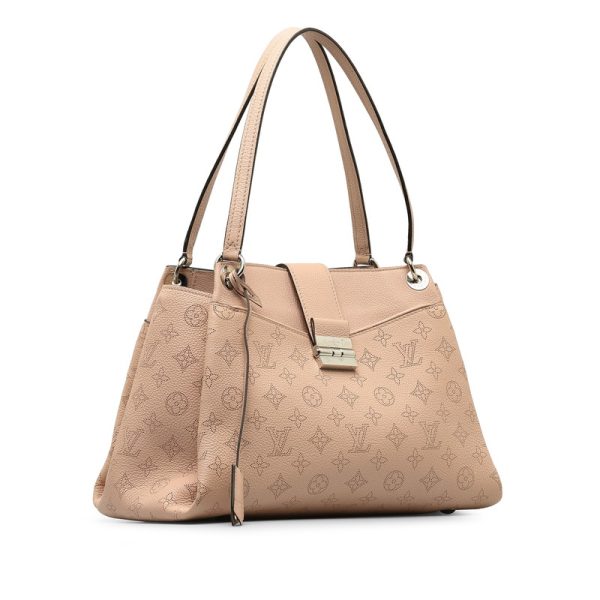 h8r6a6tq5qigwqoc 2 Louis Vuitton Monogram Mahina Tote Bag Magnolia Pink