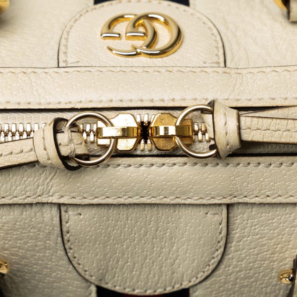 hazl1uszgir9zq07 8 Gucci GG Ophidia Handbag Shoulder Bag 2way 602577 White Leather