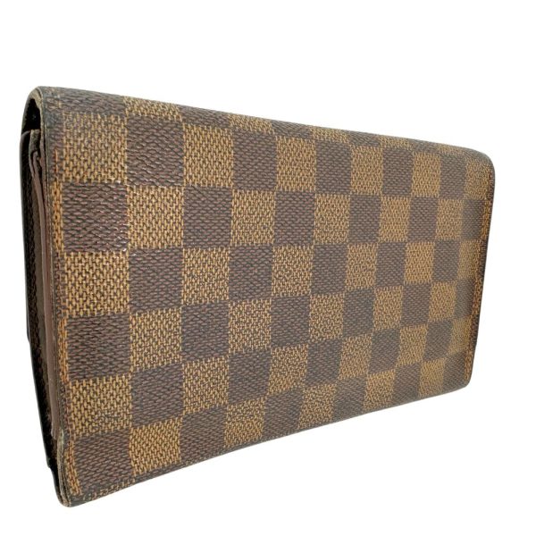 xrdDAF7 7EL7wo91j5190816383005527003t24020607 LOUIS VUITTON Long Wallet Damier Canvas Snap Button