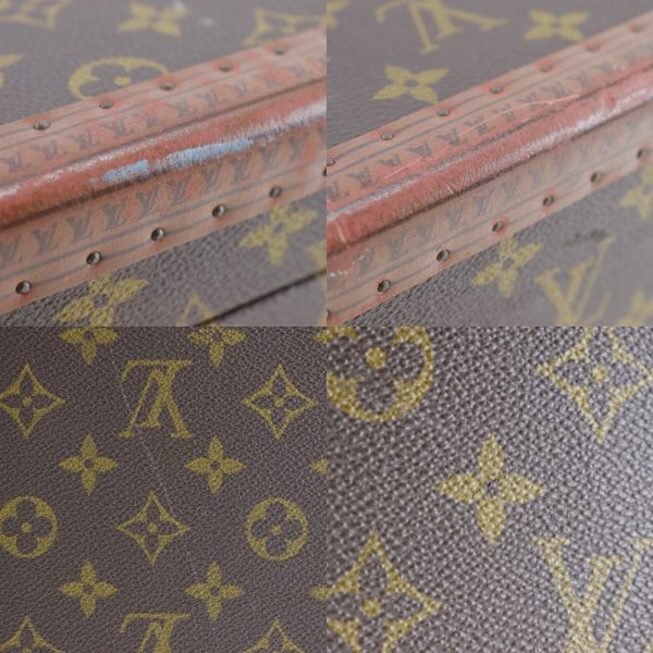 i111624194 7 LOUIS VUITTON Bisten 60 Trunk M21326 Canvas Handbag