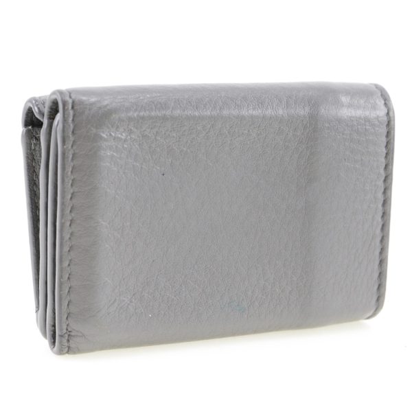 i120824077 3 BALENCIAGA Paper Wallet Trifold Wallet Calf Snap Button Paper Wallet