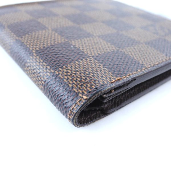 i131523069 4 LOUIS VUITTON Portefeuille Marco Wallet N61675 Damier Brown