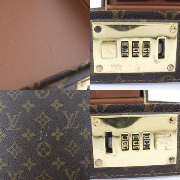 i131523088 15 LOUIS VUITTON Crusher business bag M53124 Monogram Brown