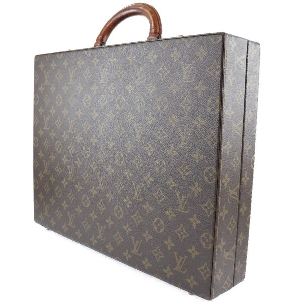 i131523088 2 LOUIS VUITTON Crusher bag case Monogram canvas Brown