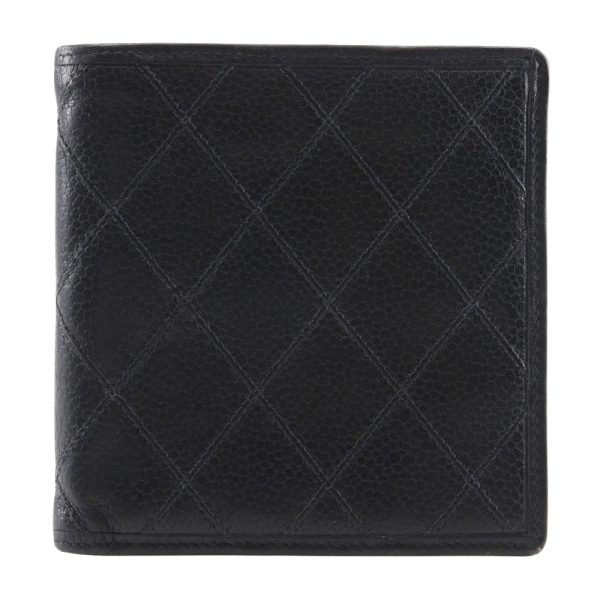 i131824084 1 CHANEL Bifold Wallet Caviar Skin Open Wallet