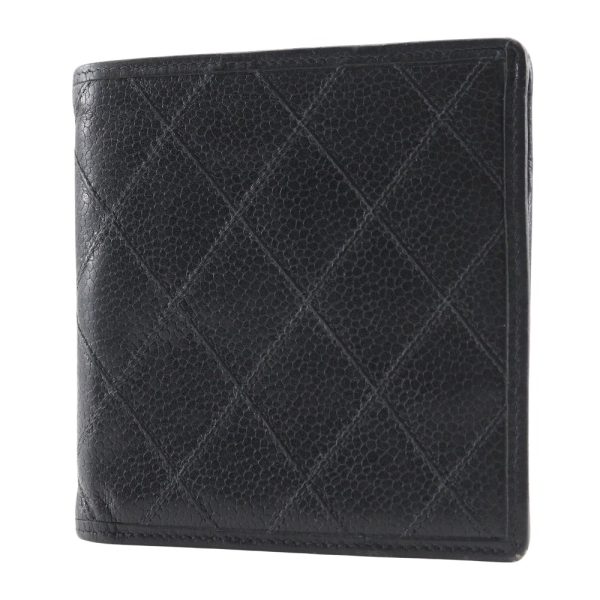 i131824084 2 CHANEL Bifold Wallet Caviar Skin Open Wallet