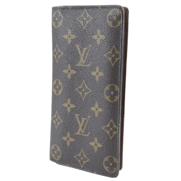 i131824093 2 LOUIS VUITTON Brother Old Long Wallet Monogram Canvas TA0135