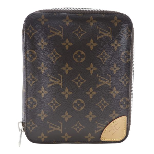 i131824133 1 LOUIS VUITTON Horizon Pouch M42663 Monogram Canvas Wallet