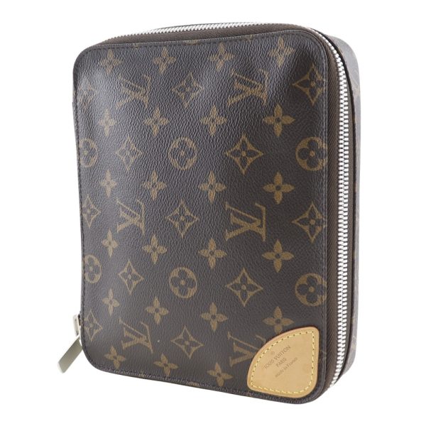 i131824133 2 LOUIS VUITTON Horizon Pouch M42663 Monogram Canvas Wallet