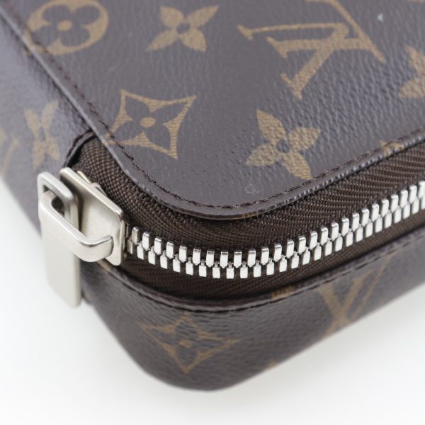 i131824133 4 LOUIS VUITTON Horizon Pouch M42663 Monogram Canvas Wallet