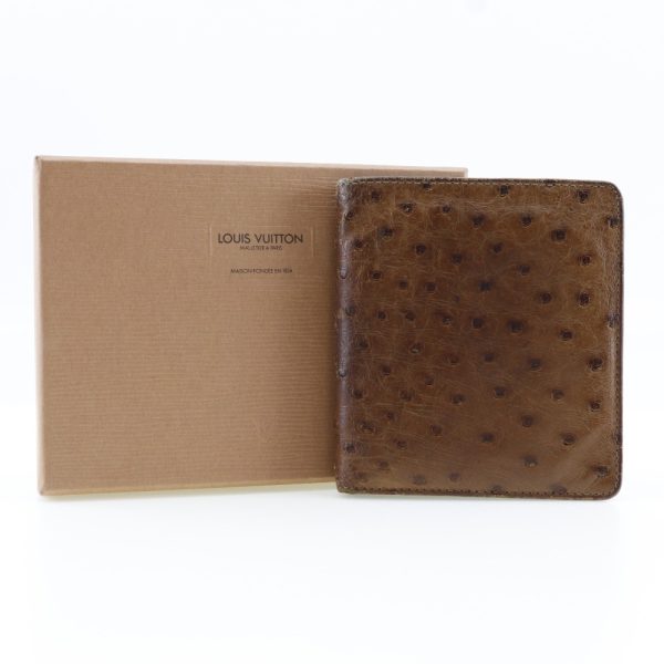 i131824197 10 LOUIS VUITTON Bifold Wallet Ostrich