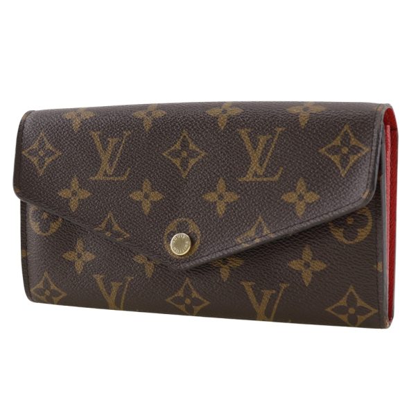 i131824233 2 LOUIS VUITTON Portefeuulle Sarah Wallet M62236 Coquelicot Red