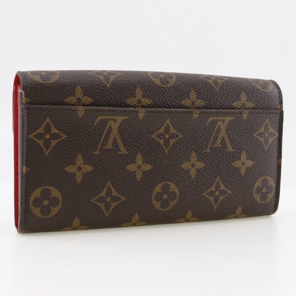 i131824233 3 LOUIS VUITTON Portefeuulle Sarah Wallet M62236 Coquelicot Red