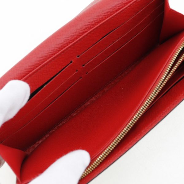 i131824233 6 LOUIS VUITTON Portefeuulle Sarah Wallet M62236 Coquelicot Red