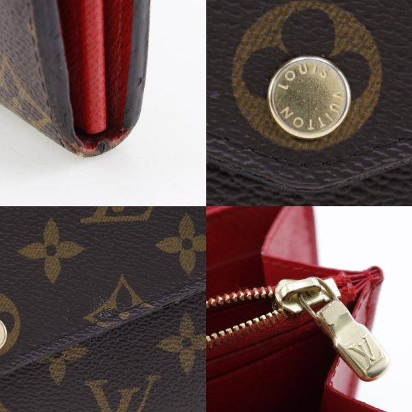 i131824233 8 LOUIS VUITTON Portefeuulle Sarah Wallet M62236 Coquelicot Red