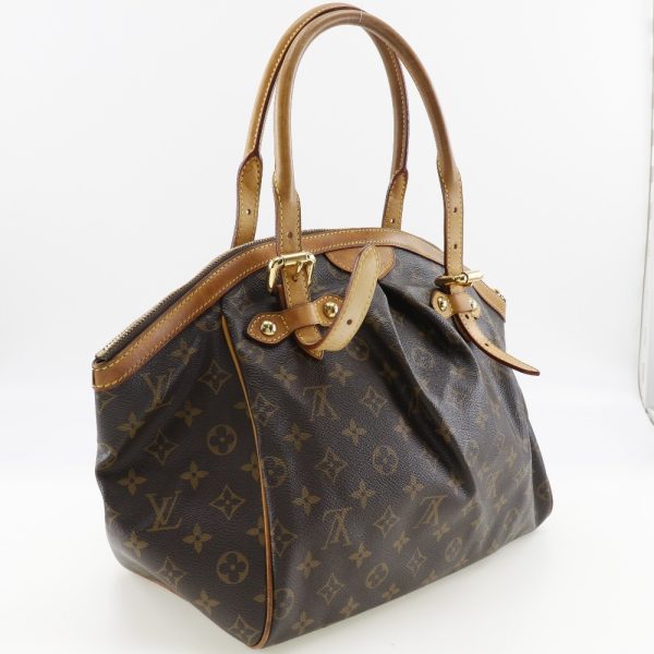 i151523122 3 LOUIS VUITTON Tivoli GM Handbag M40144 Monogram Canvas Brown