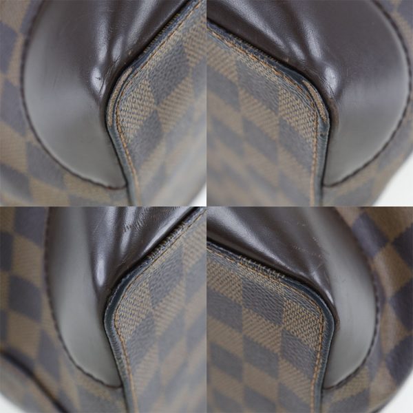 i151523133 4 LOUIS VUITTON Hampstead MM Tote Bag Damier Canvas Brown