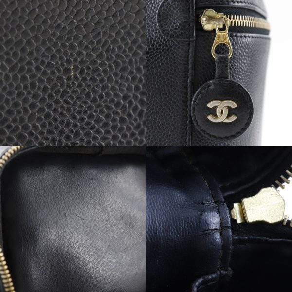 i151624039 8 CHANEL Vanity Handbag Caviar Skin Handbag Zipper Vanity