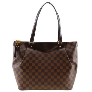 i151624054 1 Louis Vuitton Hampstead Damier Tote Bag Brown