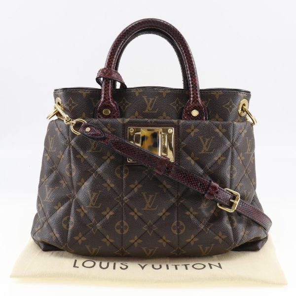 i151624057 10 LOUIS VUITTON Exotic Tote Bag N90311 Python Ostrich Etoile