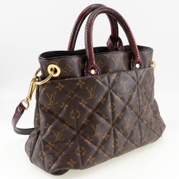 i151624057 3 LOUIS VUITTON Exotic Tote Bag N90311 Python Ostrich Etoile