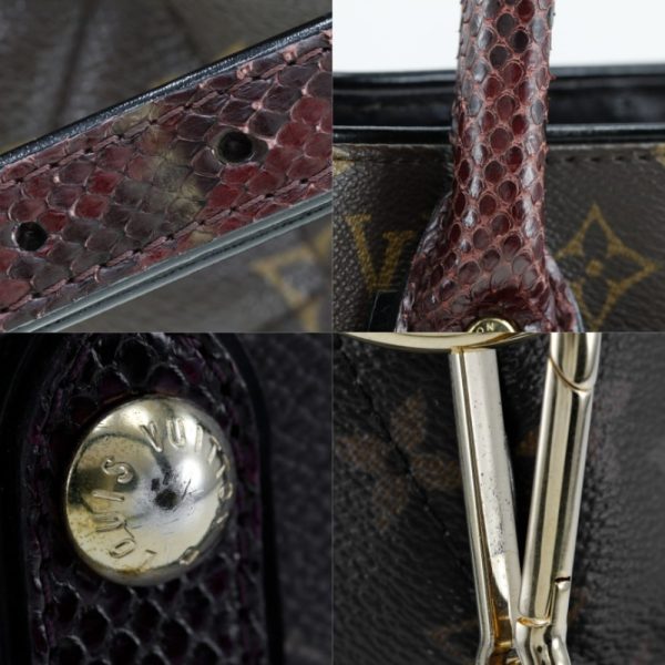 i151624057 7 LOUIS VUITTON Exotic Tote Bag N90311 Python Ostrich Etoile