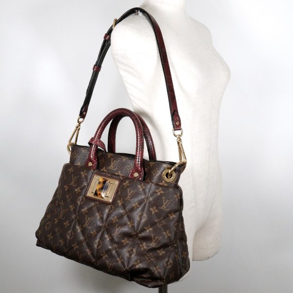 i151624057 9 LOUIS VUITTON Exotic Tote Bag N90311 Python Ostrich Etoile