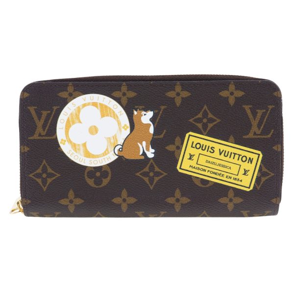 i151624065 1 LOUIS VUITTON Zippy wallet Monogram Canvas Brown