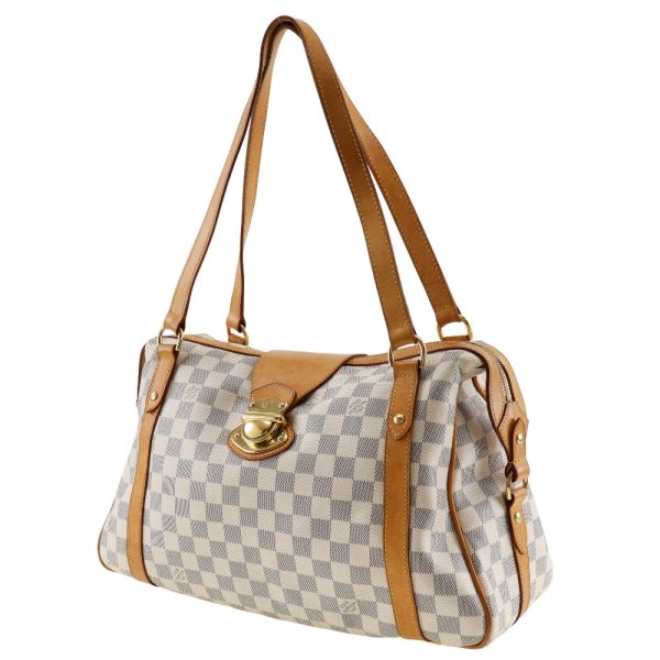 i151624116 2 LOUIS VUITTON Stresa PM Shoulder Bag Damier Azur Canvas