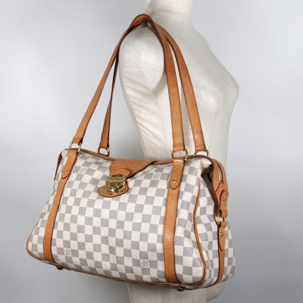 i151624116 9 LOUIS VUITTON Stresa PM Shoulder Bag Damier Azur Canvas