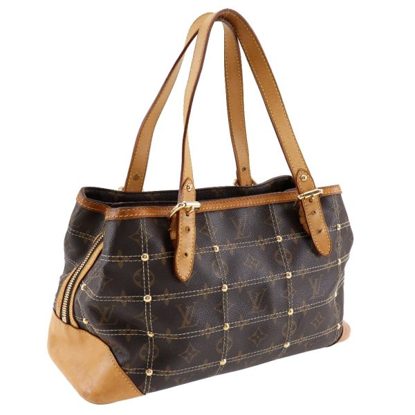 i151624201 3 LOUIS VUITTON Rivet handbag M40140 Monogram canvas