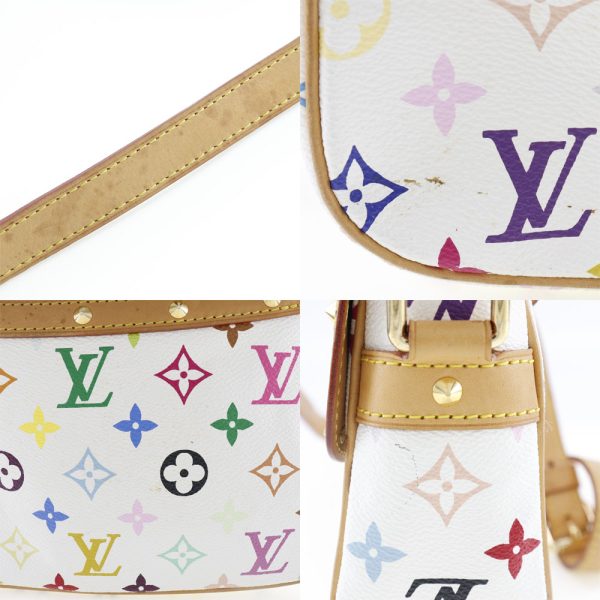 i171823027 11 LOUIS VUITTON Sologne Shoulder Bag Monogram Multicolor White