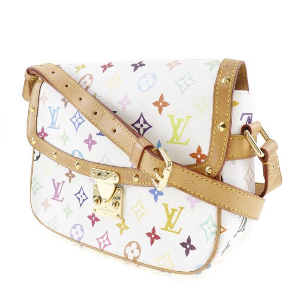 i171823027 2 LOUIS VUITTON Sologne Shoulder Bag Monogram Multicolor White