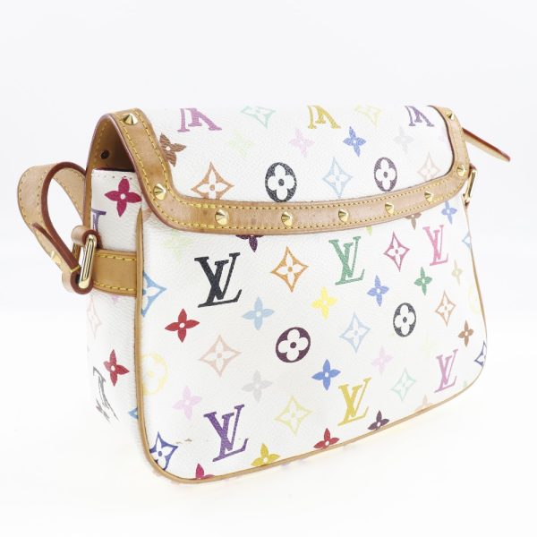 i171823027 3 LOUIS VUITTON Sologne Shoulder Bag Monogram Multicolor White