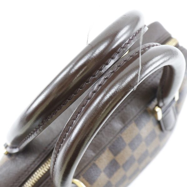 i171823136 8 LOUIS VUITTON Brera Handbag N51150 Damier Canvas Brown