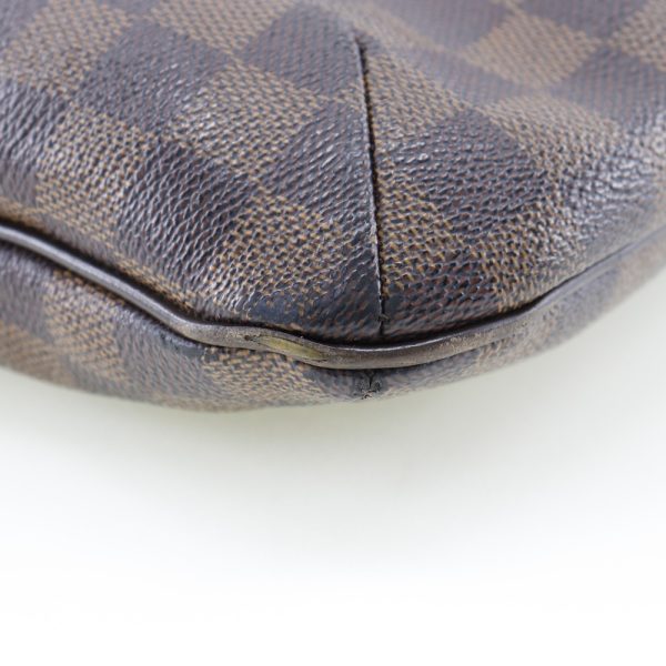 i171823327 4 LOUIS VUITTON Bloomsbury PM Shoulder Bag N42251 Damier Canvas Brown DU2132 Zipper