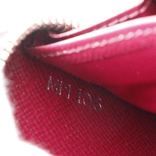 i191923102 16 LOUIS VUITTON Long Wallet Epi Leather Red Zipper Zippy Wallet