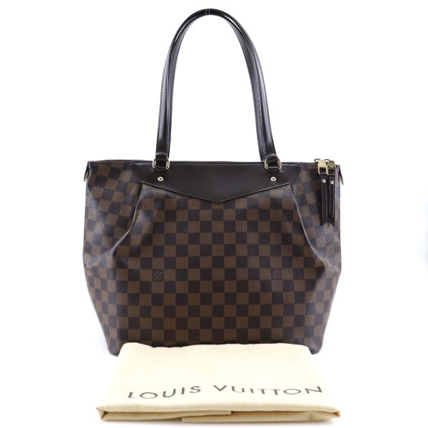 i191923124 5 LOUIS VUITTON Westminster GM tote bag N41103 Damier canvas Brown FL2112 Shoulder bag Handbag