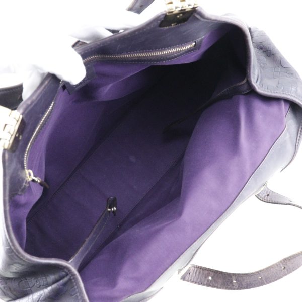 i191923131 9 GUCCI Tote Bag Horsebit Calf Purple Shoulder Bag